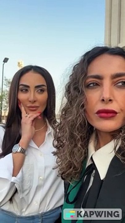 نور الغندور وفاطمة الصفي يمازحان الجمهور