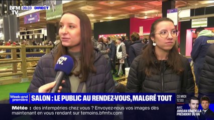 Le Salon de l'agriculture a ouvert ses portes au public pour une deuxième journée