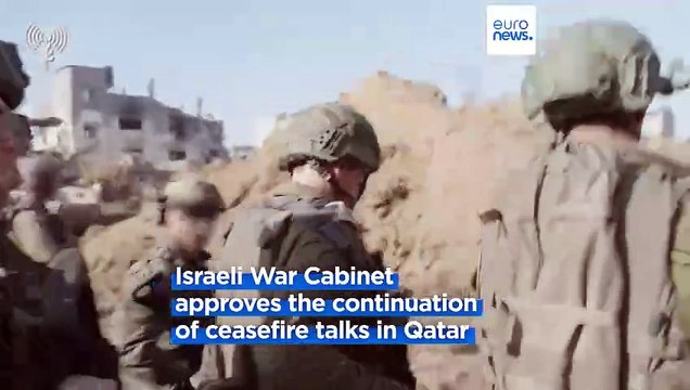 Israel agrees to send a delegation of negotiators to Qatar to continue peace talks