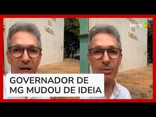 Romeu Zema desiste de ir a evento do 8 de janeiro após sofrer pressão: 'Evento político'