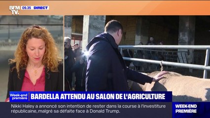 Le président du Rassemblement national Jordan Bardella attendu ce dimanche matin au Salon de l'agriculture