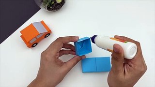 Paper Car Craft / How to Make Car With Paper At Home / Paper Craft / Moving Paper Toy