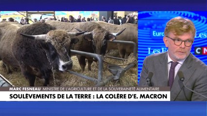 Marc Fesneau : «Compliqué de donner crédit totalement à une association ou un espèce de groupement dont la seule œuvre, c'est de lancer du cocktail Molotov»