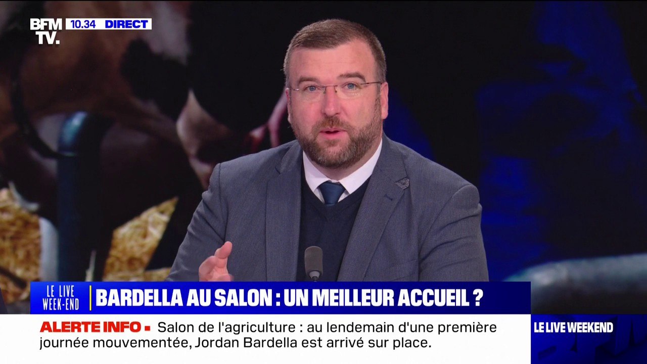 Grégoire De Fournas (député "Rassemblement National" de la Gironde): "Ce qui nourrit l'exaspération des agriculteurs, c'est ce sentiment d'être pris pour des imbéciles"