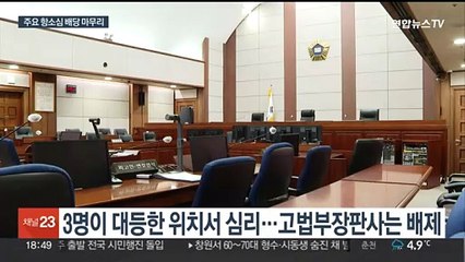 주요 항소심 재판부 윤곽…이재용 2심은 아직