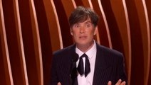 Cillian Murphy jokes about ‘Oppenhomies’ merchandise as he wins first SAG award