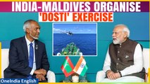 India, Maldives & Sri Lanka Enhance Naval Coordination with 'Dosti' Exercises| Oneindia News
