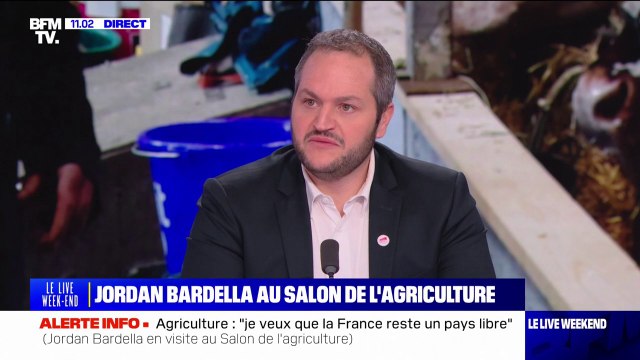 Arnaud Gaillot (président des Jeunes Agriculteurs), sur les heurts au Salon de l'agriculture : Il y avait besoin que ça purge