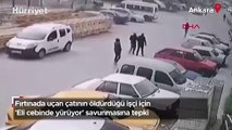 Fırtınada uçan çatının öldürdüğü işçi için 'Eli cebinde yürüyor' savunmasına tepki