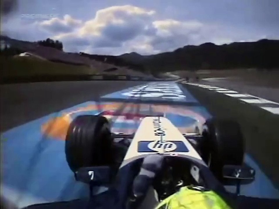 F1 – Ralf Schumacher (Williams BMW V10) Onboard – Austria 2003