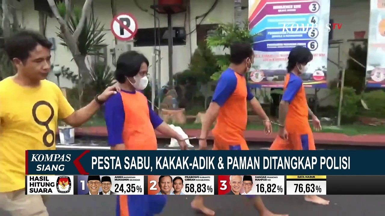 Kakak-Adik dan Paman di Jombang Ditangkap Polisi Karena Pakai dan Edarkan Narkoba, Terancam 20 Tahun