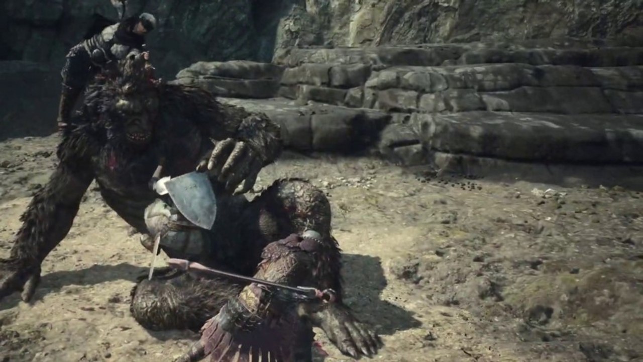 Mit heftigen Angriffen zwingt ihr als Krieger in Dragon’s Dogma 2 die größten Gegner in die Knie