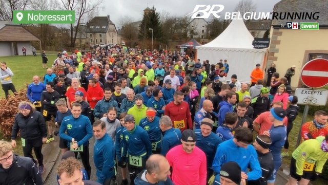 Challenge des Allures Libres de Gaume, le départ à Nobressart