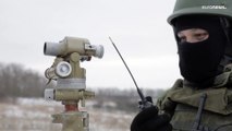 فيديو: وزارة الدفاع الروسية تظهر مدافع الهاوتزر تدك مواقع أوكرانية
