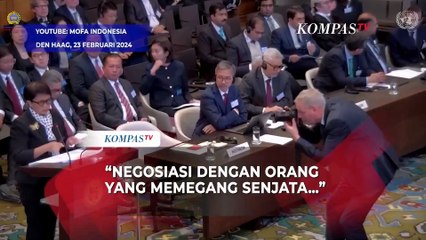 [FULL] Tegas! Pidato Menlu Retno di Depan Mahkamah Internasional, Singgung Kekejaman Israel