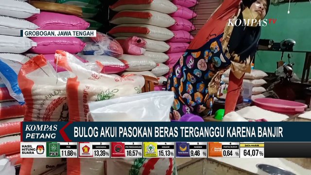 Pasokan Beras Berkurang, Perum Bulog Sebut Banjir dan Cuaca Ekstrem Ganggu Panen