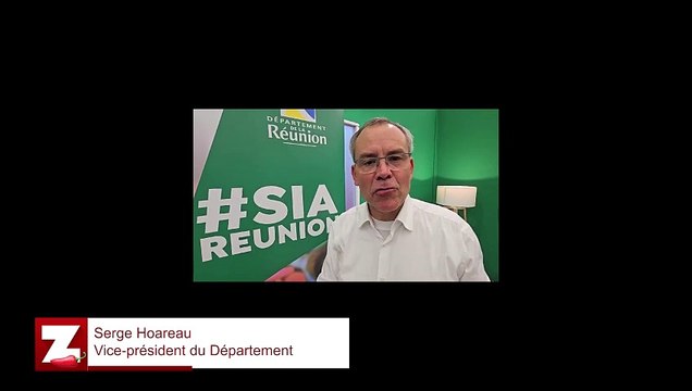 Serge Hoareau, vice-président du Département en charge de l'agriculture