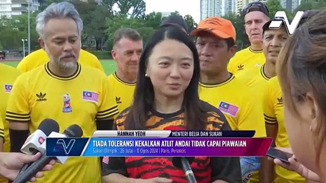Tiada tempat atlit RTG kekal di program itu jika gagal capai kriteria utama ditetapkan menjelang Olimpik Paris 2024