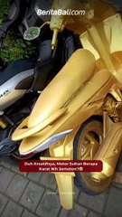 Duh Kreatifnya, Motor Sultan Berapa Karat Nih Semeton?