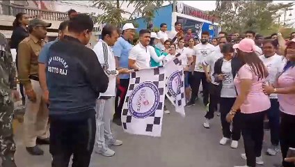 सीएमडी कॉलेज परिसर को सजाया गया था तिरंगे रंग