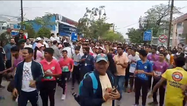 सीएमडी कॉलेज परिसर को सजाया गया था तिरंगे रंग