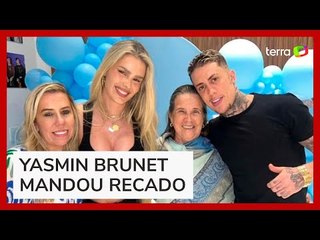 MC Daniel publica vídeo deixado por Yasmin Brunet antes do BBB24: 'Contando com você'