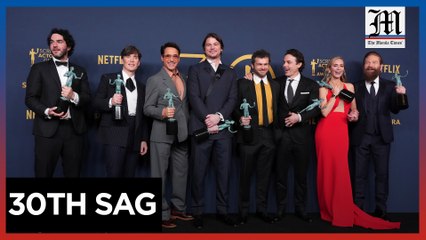 'Oppenheimer,' Lily Gladstone win at 30th Screen Actors Guild Awards