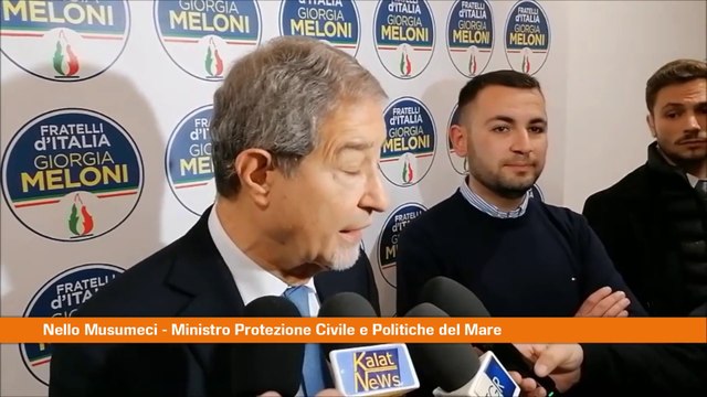 Protezione Civile, Musumeci C'è tanta disinformazione e distrazione