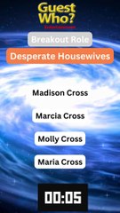 Guest Who #36 Quiz, Info, Facts and a Quote! | Desperate Housewives