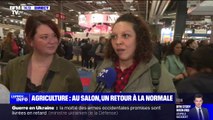 Après une première journée mouvementée le calme est revenu dans les allées du Salon de l'agriculture