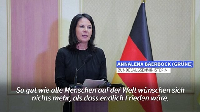 Baerbock in Odessa: Wir unterstützen Euch jeden weiteren Tag