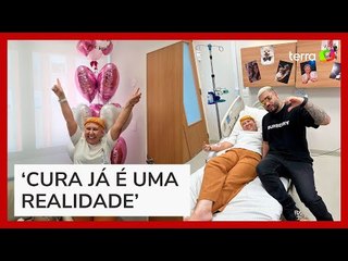 Kevinho celebra última sessão de quimioterapia da mãe