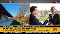 Dev projede geri sayım... Bakan Uraloğlu CNN TÜRK'te: Sirkeci-Kazlıçeşme hattı 20 dakikaya inecek