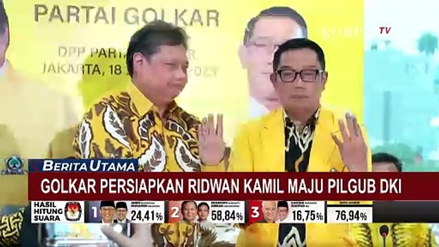 Waketum Golkar, Ahmad Doli Kurnia Benarkan Ridwan Kamil Akan Maju Pilkada DKI Jakarta!