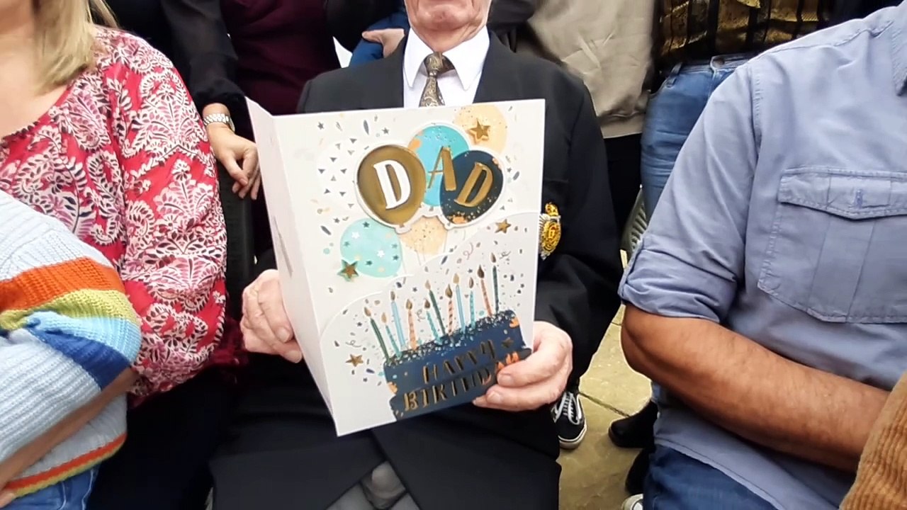 Leap year baby  Gordon Meese celebrates  his 92  birthday.