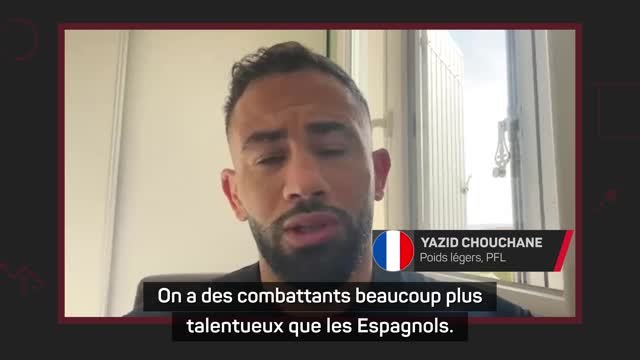PFL Paris - Chouchane : On a des combattants beaucoup plus talentueux que les Espagnols