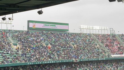 Himno de Andalucía en el Villamarín 🎶