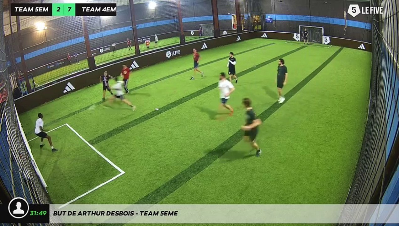 But de arthur desbois - Team 5eme