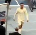 Los gestos obscenos de Cristiano Ronaldo en Arabia