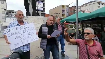 Erdoğan'ın memleketi Rize'de AKP'ye protesto. Çay üreticileri ayaklandı