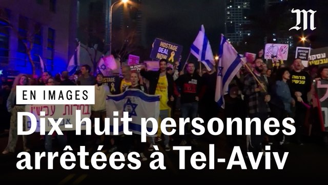 À Tel-Aviv, une manifestation contre le gouvernement de Benyamin Nétanyahou