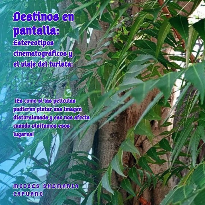 Moises Shemaria Capuano| Si una película muestra un destino de forma negativa (parte 3)