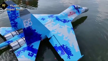 Full 100 Days I Made My Own Seaplane Su 35 From Simple Materials