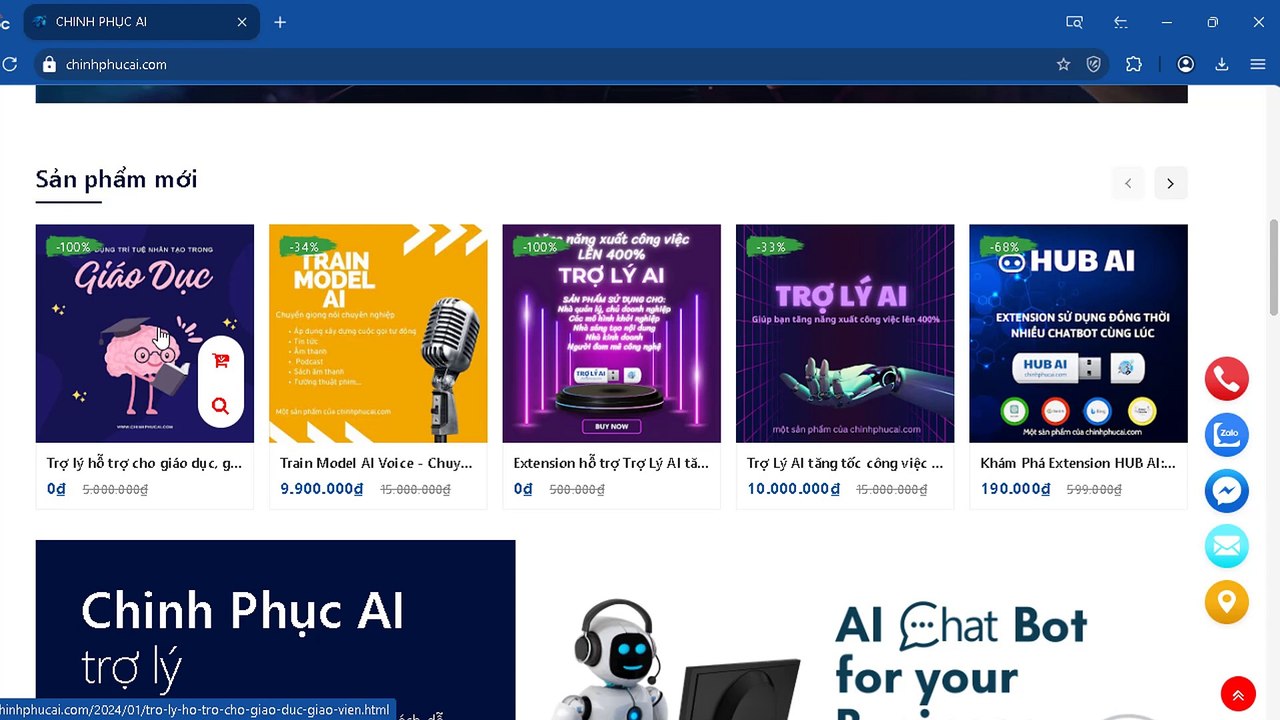Hướng dẫn cài đặt và sử dụng trợ lý chinh phục AI cho giáo dục