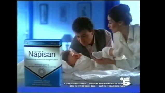 Pubblicità/Bumper anno 1994 Canale 5 - Napisan
