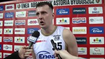 Damian Jeszke po meczu Enea Abramczyk Astoria Bydgoszcz - Polonia Warszawa