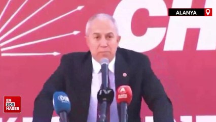 Alanya'da CHP'li aday, konuşmasına 'Besmele' ile başladı