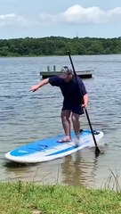 The dog is ready to be a rescuer #fail #balance #fall #fails #funny