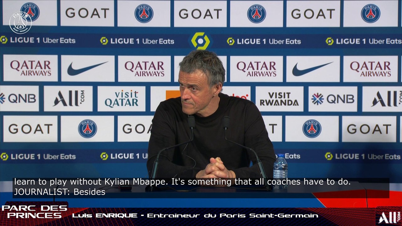 ️️Replay : Paris Saint-Germain - Stade Rennais : la conf d'après match