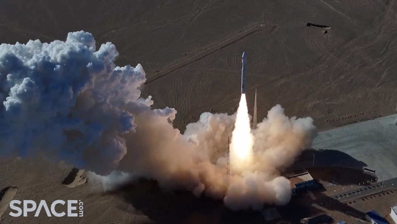 China's Lijian-1 Y3 Rocket Launched Five Satell...